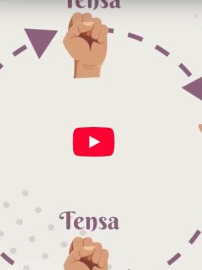 Captura del vídeo que explica la técnica Jacobson de relajación