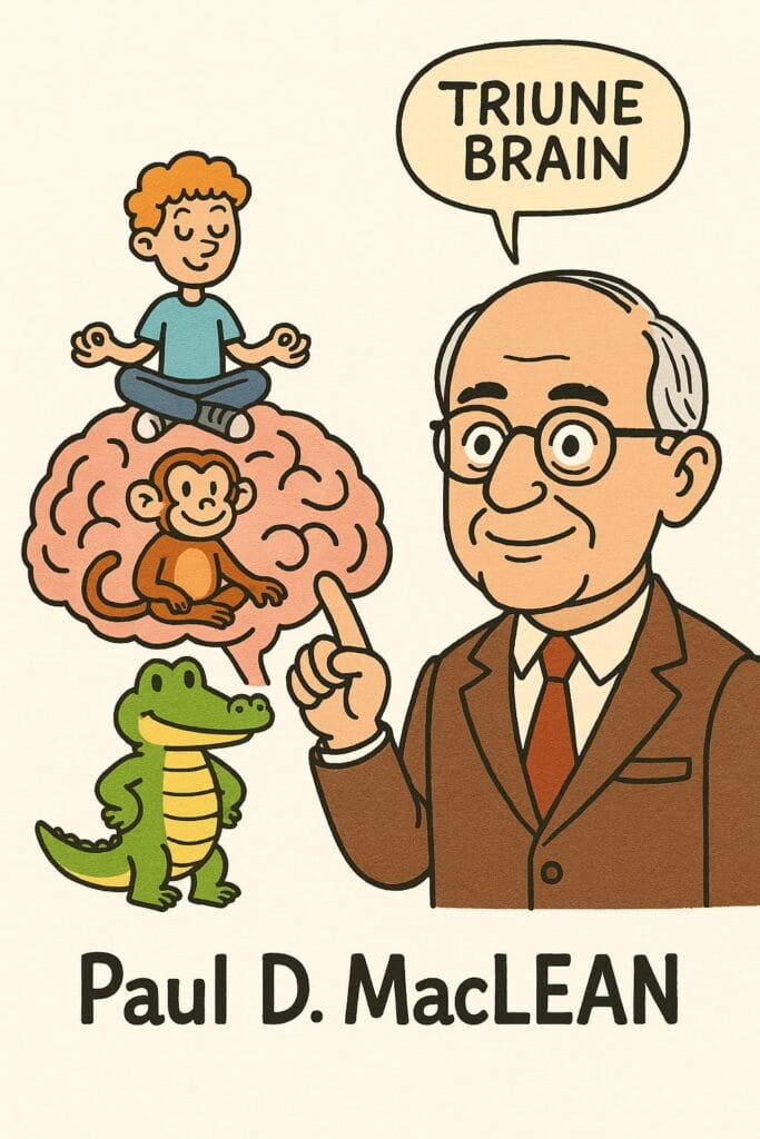 Imagen de Maclean y su cerebro triuno